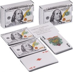 Від 2 шт. Карти "Доллар", срібло, 54 карти 14-99 купити дешево в інтернет-магазині