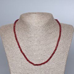 Намисто Турмалін іміт. гранований рондель d-4х3мм+- L-47см + -