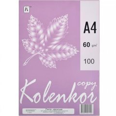 Від 2 шт. Папір "Коленкор" А4 100 аркушів, 60г/м² офсет "Офісна" купити дешево в інтернет-магазині