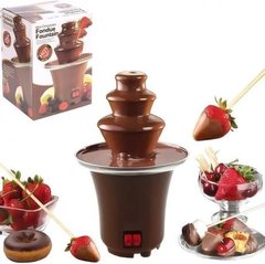 Шоколадный фонтан Фондю Mini Chocolate Fondue Fountain TV-68 купити дешево в інтернет-магазині