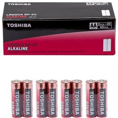 Від 40 шт. Батарейка Toshiba LR6 GCA SP-2C Economy Alkaline купити дешево в інтернет-магазині