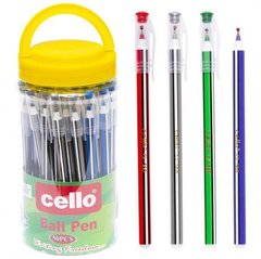 Від 50 шт. Ручка масляна Cello CL568 PVC синя купити дешево в інтернет-магазині
