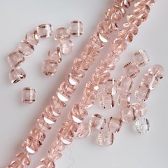 Намистини кришталеві в стилі "Сваровські" рожеві d-2,5х4мм нитка L-48см купити біжутерію дешево в інтернеті