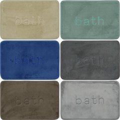Від 2 шт. Килимок прямокутний 40*60см "Bath" 2901-31