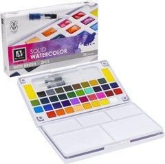 Фарби акварельні художні 36 кольорів у пластиковій коробочці SDW36 купити дешево в інтернет-магазині