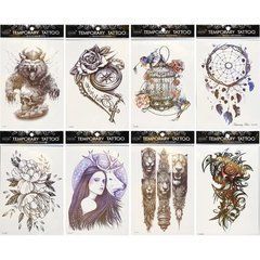 Від 10 шт. Татуювання перекладні 21*15см "Tattoo" 1521