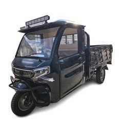 Електричний трицикл гібридний CORSO Truck Cesar CS 2999W-72V-70Ah GraFen кузов 1.1 х 1.55 +генер. 5,5 квт. шини 12"/12"