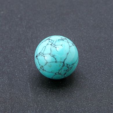Сувенірна куля камінь Бірюза (прес) d-20мм+- купити біжутерію дешево в інтернеті