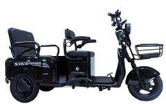Електричний трицикл із кузовом CARGO Sig L 1200W-72V-24Ah LiteFo4 Шині 10"/10" в інтернет магазині
