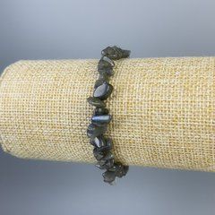 Браслет Лабрадор крихта 6х4мм+- L-18см+- стрейч