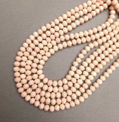 Намистини Чеський Кришталь на нитці гранований рондельт d-8х6мм + - L-37см + -
