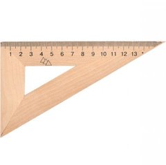 Від 25 шт. Трикутник 16 см дерев'яний (30*90*60)TD-1636 купити дешево в інтернет-магазині