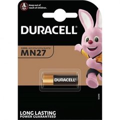 Від 2 шт. Батарейка Duracell "міні бочонок" MN27 1шт купити дешево в інтернет-магазині