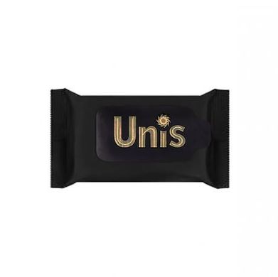 Від 6 шт. Салф. вл. антибактеріальні "UNIS" Perfume Black 15 шт. купити дешево в інтернет-магазині