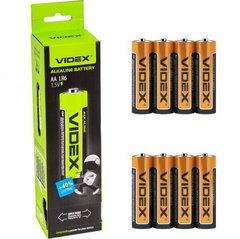 Від 12 шт. Батарейка VIDEX LR6 / AA 4pcs SHRINK CARD купити дешево в інтернет-магазині